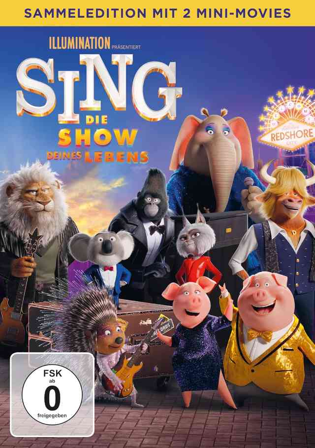 Sing – die Show deines Lebens DVD