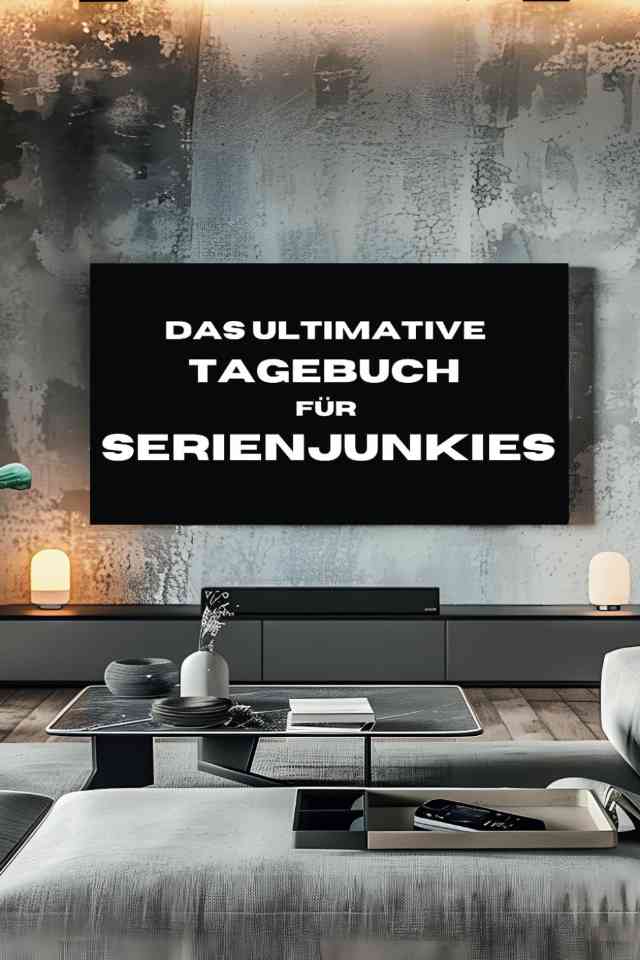 Das ultimative Tagebuch für Serienjunkies