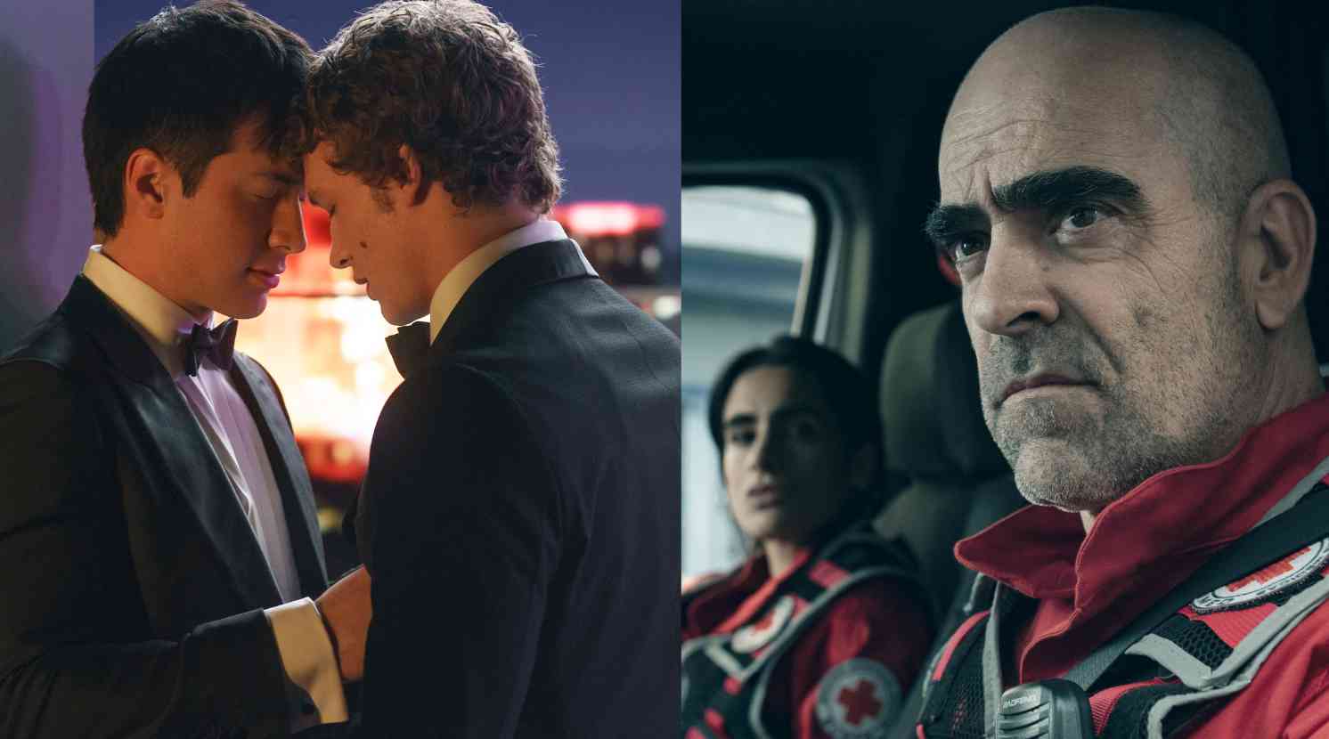 Szenen aus „Heated Rivalry“ und „Salvador“