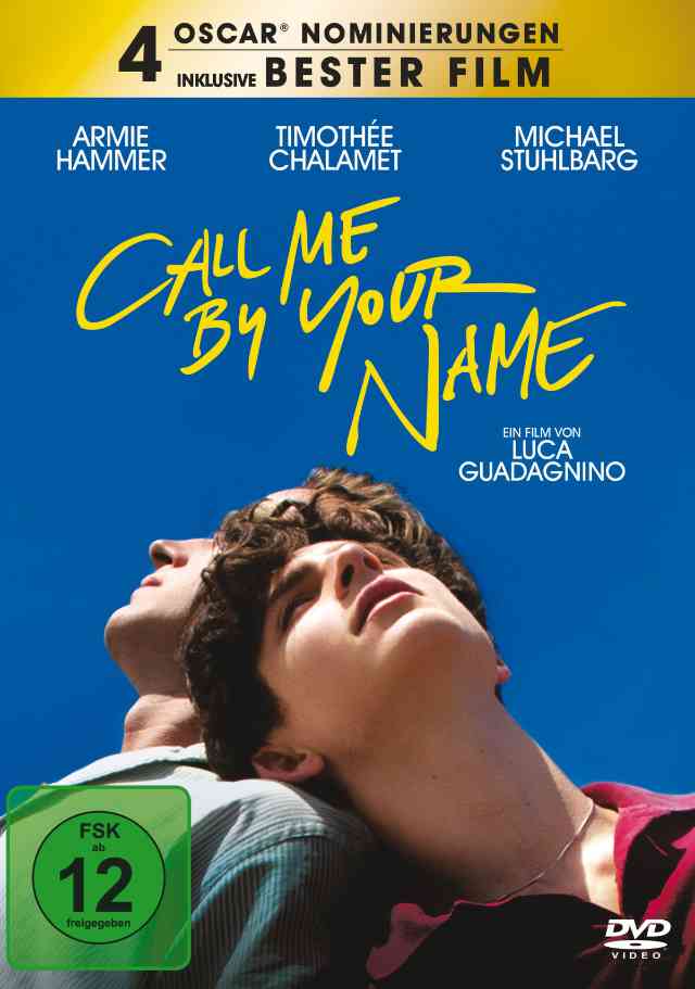 Call Me By Your Name DVD