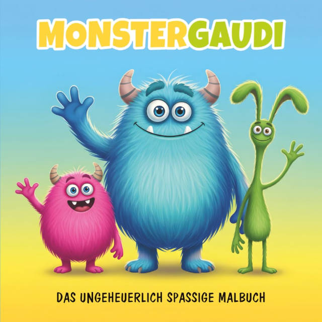 Monstergaudi: Das ungeheuerlich spaßige Malbuch