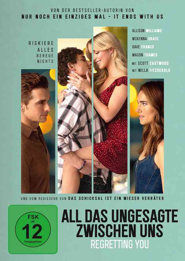 All das Ungesagte zwischen uns – Regretting You DVD