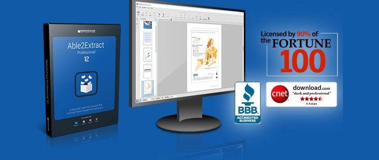Able2Extract Professional 12: PDFs konvertieren, bearbeiten und erstellen