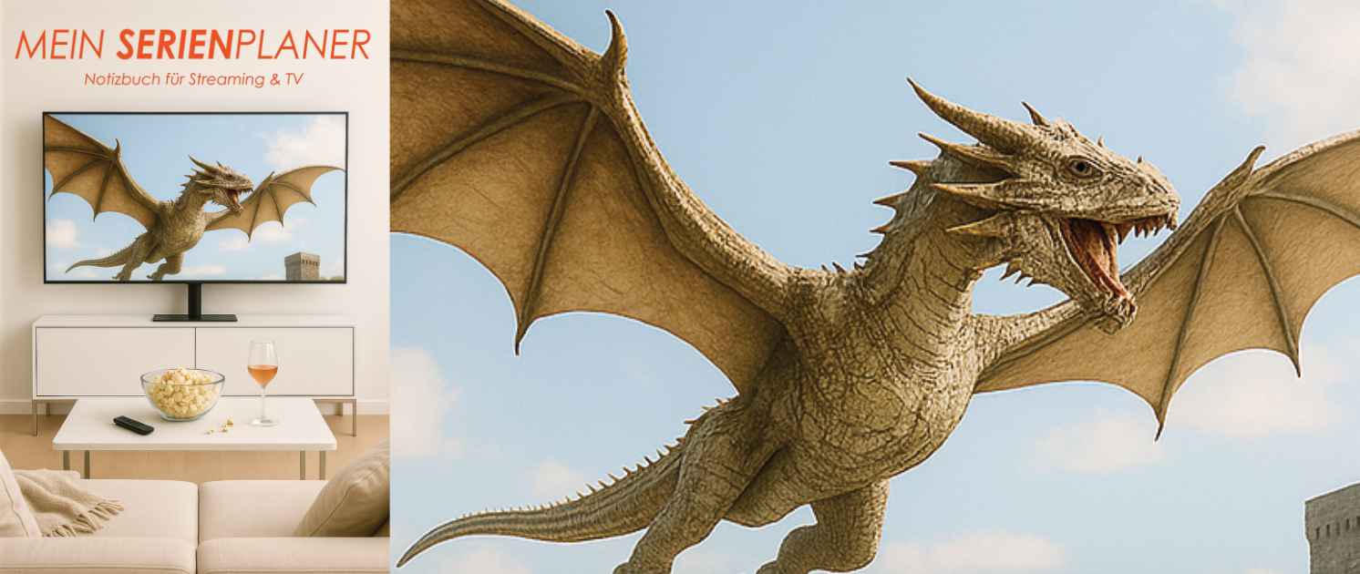 Mein Serienplaner – Notizbuch für Streaming & TV