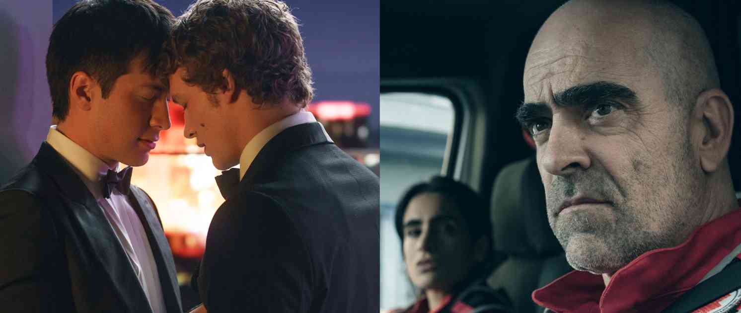 Szenen aus „Heated Rivalry“ und „Salvador“